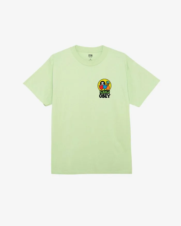Men WAS HERE CLASSIC TSHIRT Cucumber OBEY Clothing TSHIRTS
