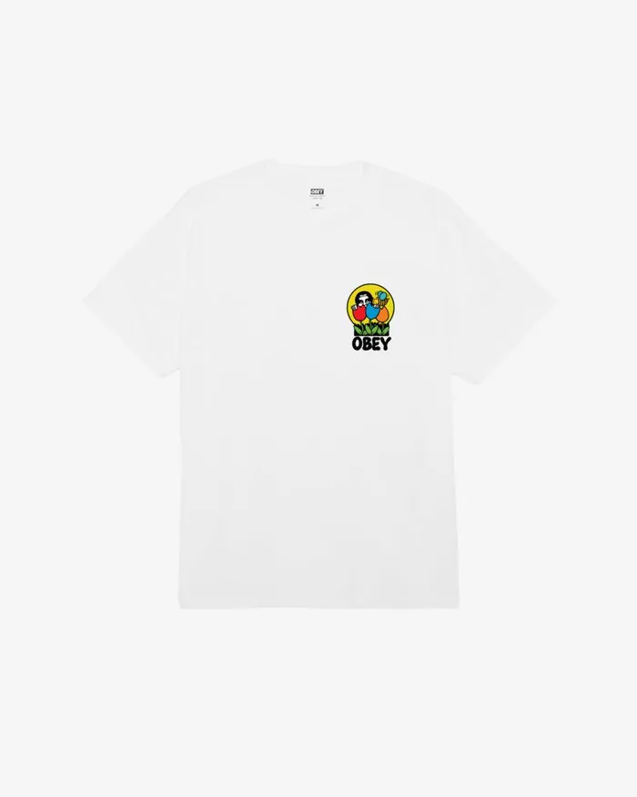 Men WAS HERE CLASSIC TSHIRT Cucumber OBEY Clothing TSHIRTS