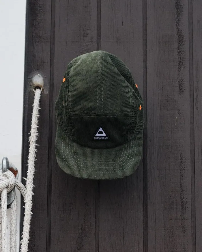 MenWomen Caps and Hats Passenger Fixie Recycled 5 Panel Cap Khaki Khaki