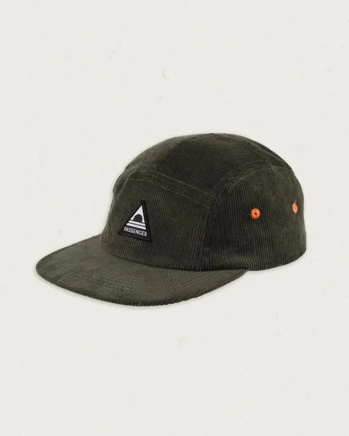 MenWomen Caps and Hats Passenger Fixie Recycled 5 Panel Cap Khaki Khaki
