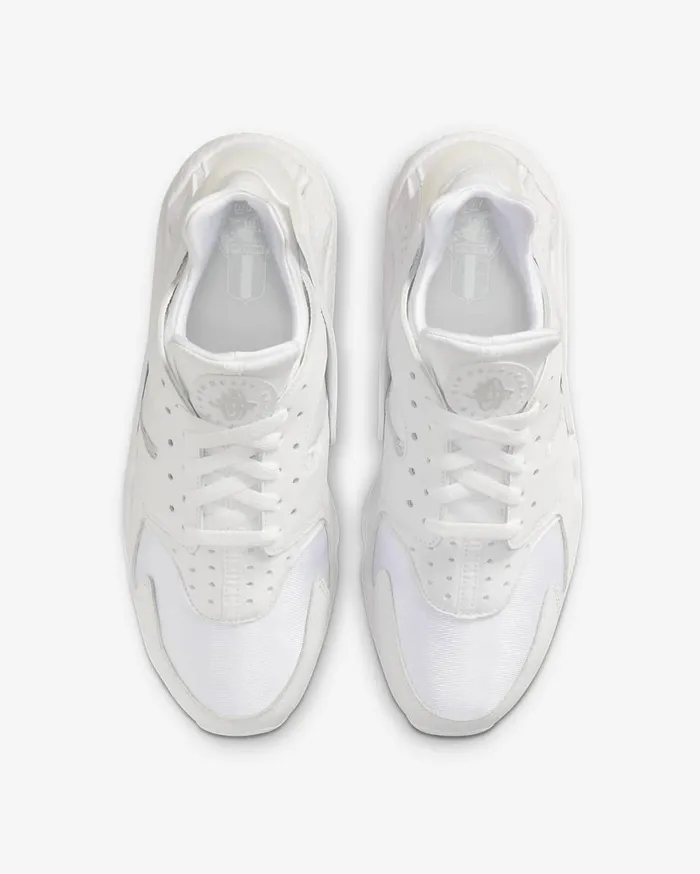 Mens Nike Air Huarache WhitePure Platinum Nike First Day Kicks