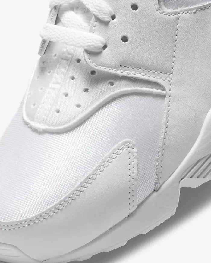 Mens Nike Air Huarache WhitePure Platinum Nike First Day Kicks