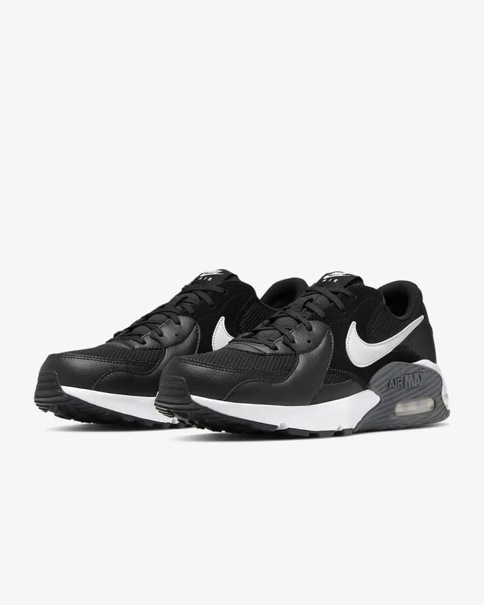 Mens Nike Air Max Excee BlackDark GreyWhite Nike First Day Kicks