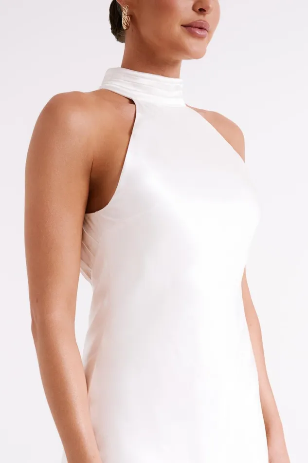 Meshki Bachelorette Claire A Line Mini Dress 8211 White White 8211 Women