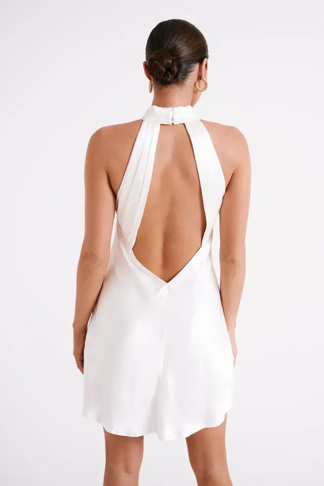 Meshki Bachelorette Claire A Line Mini Dress 8211 White White 8211 Women