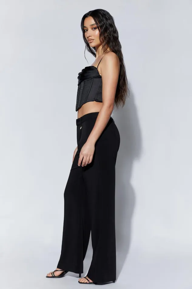 Meshki Crop Tops Cyra Corset Top 8211 Black Black 8211 Women Meshki Crop Tops Cyra Corset Top 8211 Black Black 8211 Women