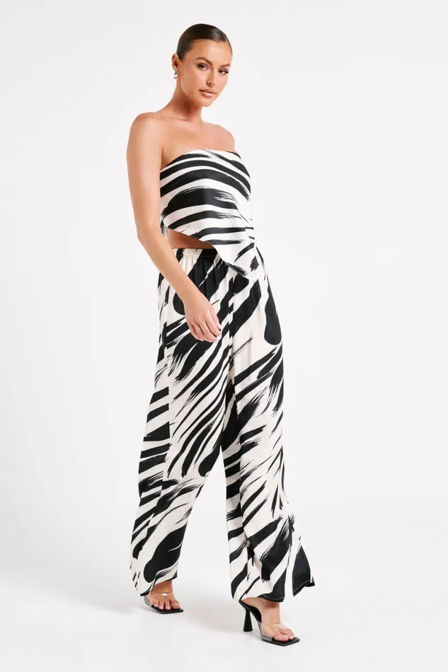 Meshki Crop Tops Laina Printed Scarf Top 8211 Abstract Print Abstract Print 8211 Women Meshki Crop Tops Laina Printed Scarf Top 8211 Abstract Print Abstract Print 8211 Women