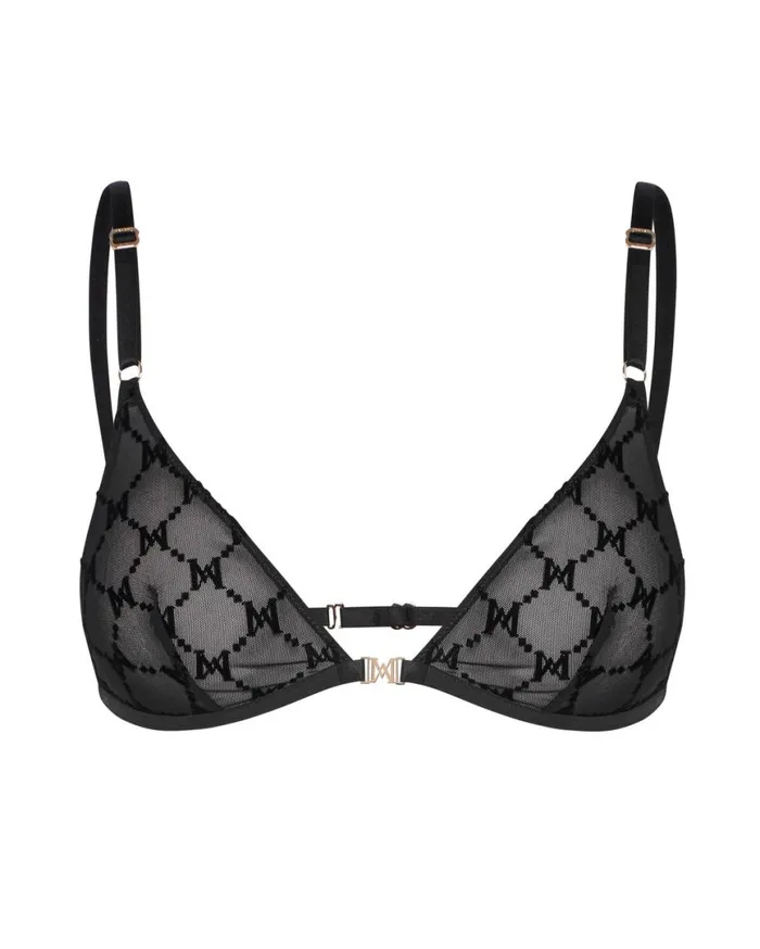 Meshki Intimates Millie Monogram Bra 8211 Black Black 8211 Women
