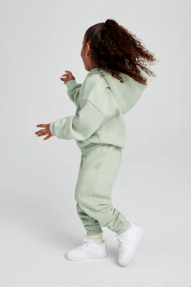 Meshki Kids Bernie Kids Unisex Hoodie 8211 Light Sage Lightsage 8211 Women