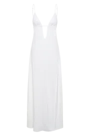 Meshki Maxi Dresses Effie Linen Maxi Dress 8211 White White 8211 Women
