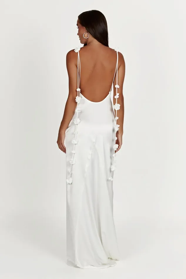 Meshki Maxi Dresses Elenora Rose Gown 8211 White White 8211 Women