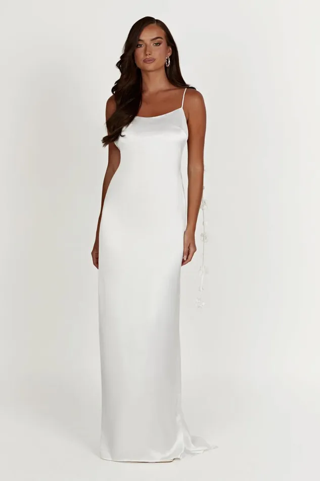 Meshki Maxi Dresses Elenora Rose Gown 8211 White White 8211 Women