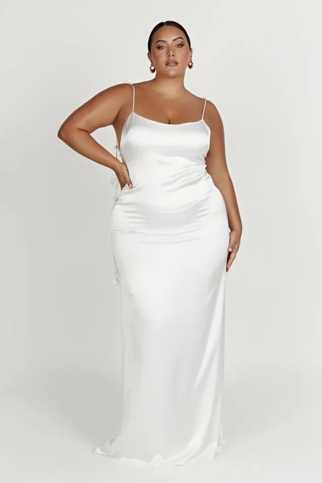 Meshki Maxi Dresses Elenora Rose Gown 8211 White White 8211 Women
