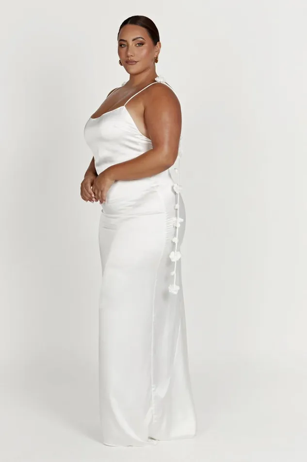Meshki Maxi Dresses Elenora Rose Gown 8211 White White 8211 Women
