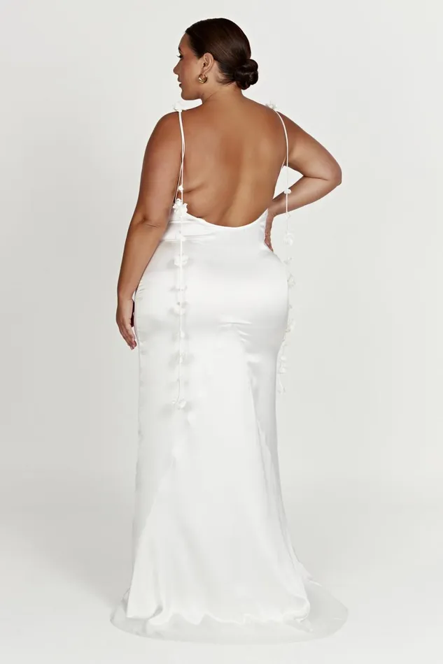 Meshki Maxi Dresses Elenora Rose Gown 8211 White White 8211 Women