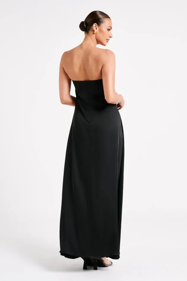 Meshki Maxi Dresses Luisa Strapless Maxi Dress 8211 Black Black 8211 Women