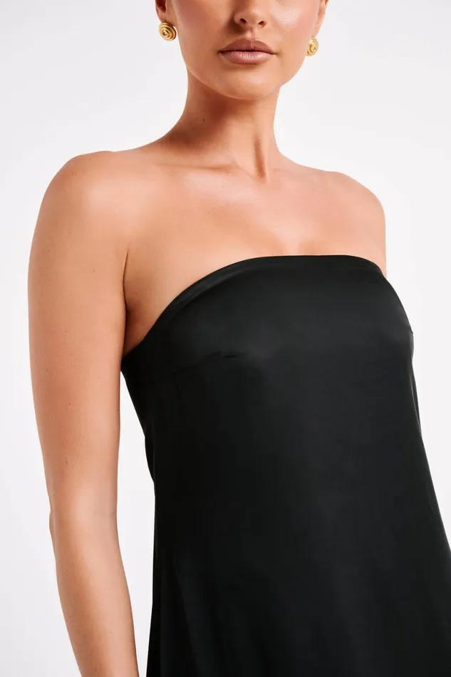 Meshki Maxi Dresses Luisa Strapless Maxi Dress 8211 Black Black 8211 Women