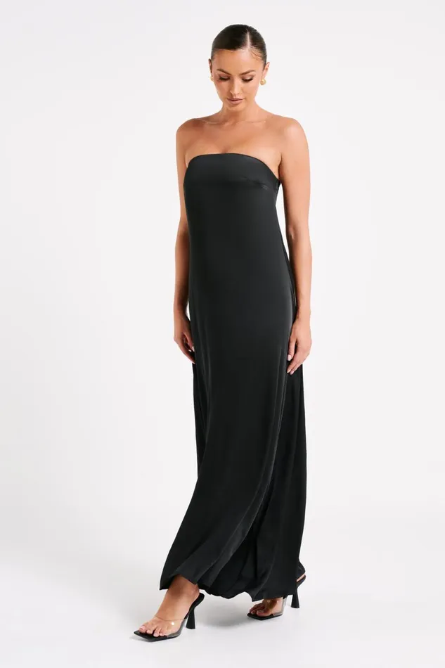 Meshki Maxi Dresses Luisa Strapless Maxi Dress 8211 Black Black 8211 Women