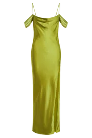 Meshki Maxi Dresses Mariposa Off Shoulder Maxi Dress 8211 Parakeet Green Parakeetgreen 8211 Women