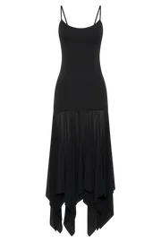 Meshki Maxi Dresses Minka Chiffon Maxi Dress 8211 Black Black 8211 Women
