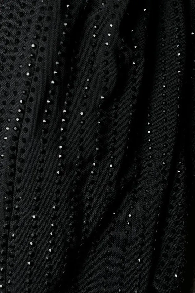 Meshki Maxi Dresses Rafaela Diamante Maxi Dress 8211 Black Black 8211 Women