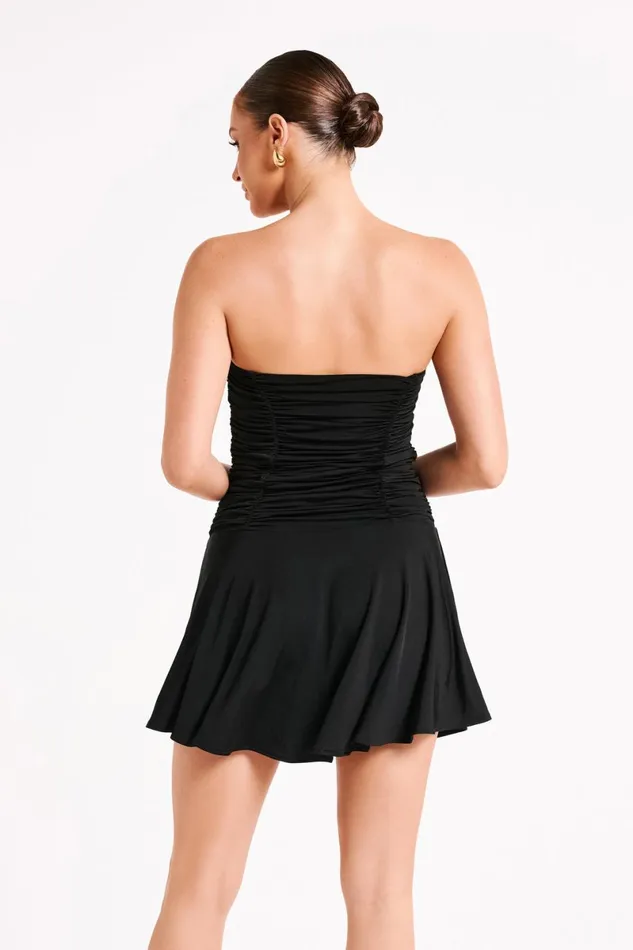 Meshki Mini Dresses Pedra Strapless Mini Dress 8211 Black Black 8211 Women