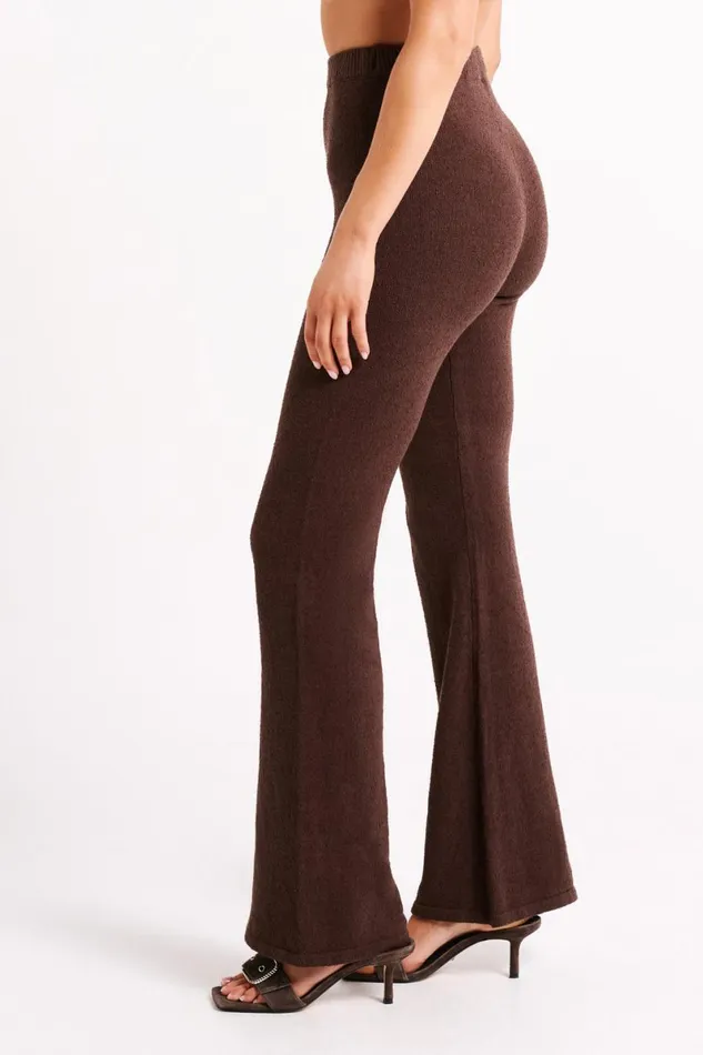 Meshki Pants Angelina Knit Pants 8211 Chocolate Chocolate 8211 Women