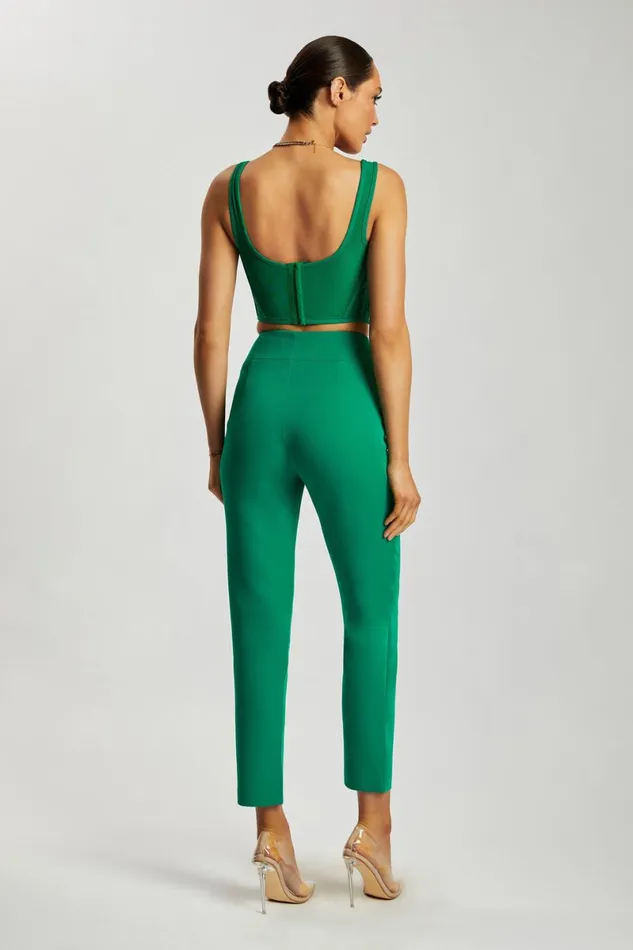 Meshki Pants Indie High Waist Pants 8211 Bottle Green Bottlegreen 8211 Women Meshki Pants Indie High Waist Pants 8211 Bottle Green Bottlegreen 8211 Women