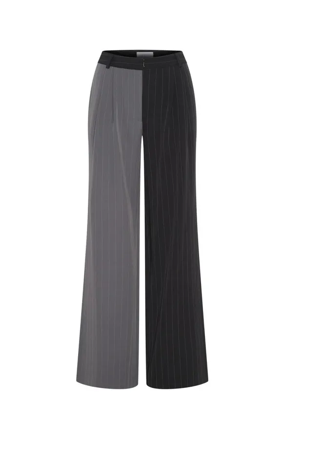 Meshki Pants Janelle Low Rise Pants 8211 Grey Two Tone Grey Two Tone 8211 Women Meshki Pants Janelle Low Rise Pants 8211 Grey Two Tone Grey Two Tone 8211 Women
