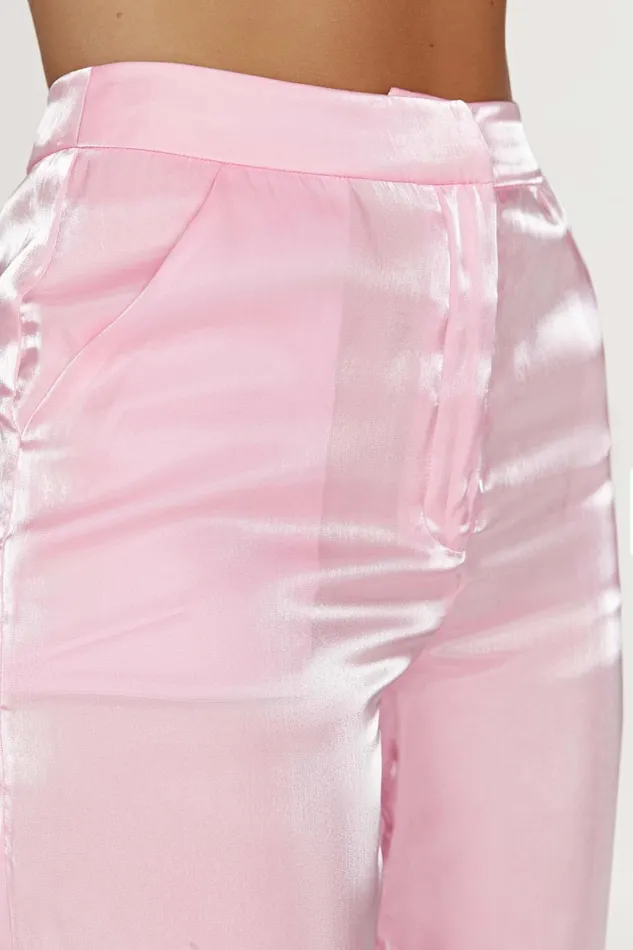 Meshki Pants Kinsley Sheer Pants 8211 Candy Pink Candypink 8211 Women