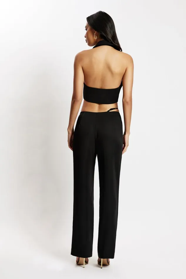 Meshki Pants Semara Low Rise Straight Leg Pant 8211 Black Black 8211 Women Meshki Pants Semara Low Rise Straight Leg Pant 8211 Black Black 8211 Women