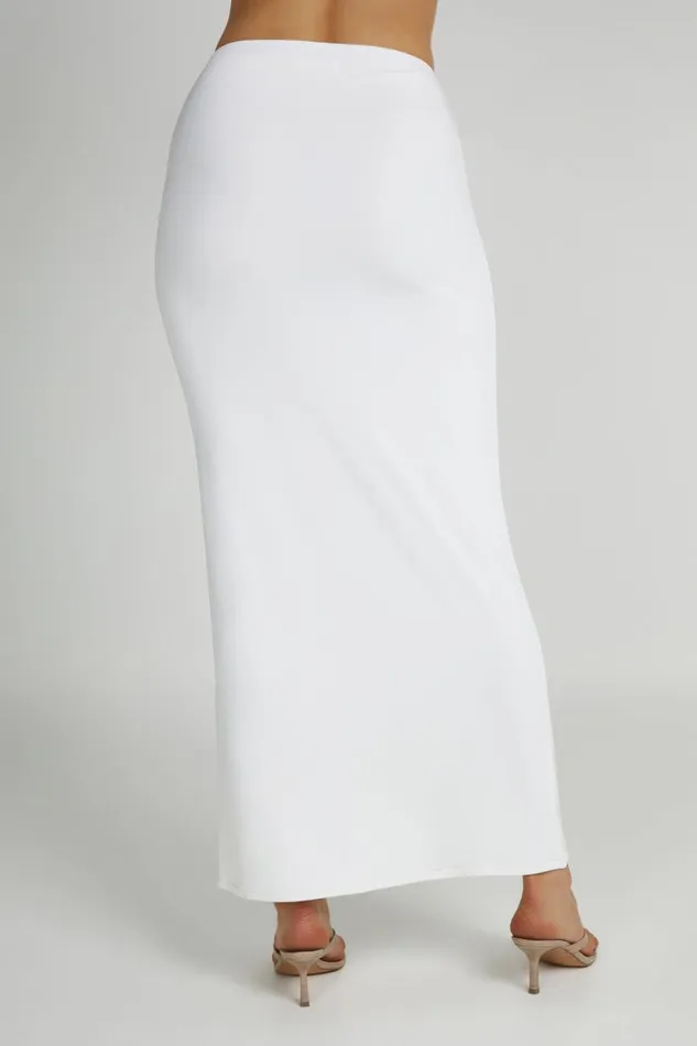 Meshki Skirts Ceri Maxi Twist Skirt 8211 White White 8211 Women
