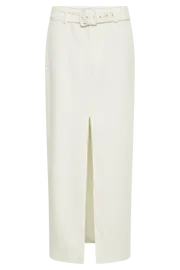 Meshki Skirts Daria Suiting Midi Skirt 8211 Ivory Ivory 8211 Women