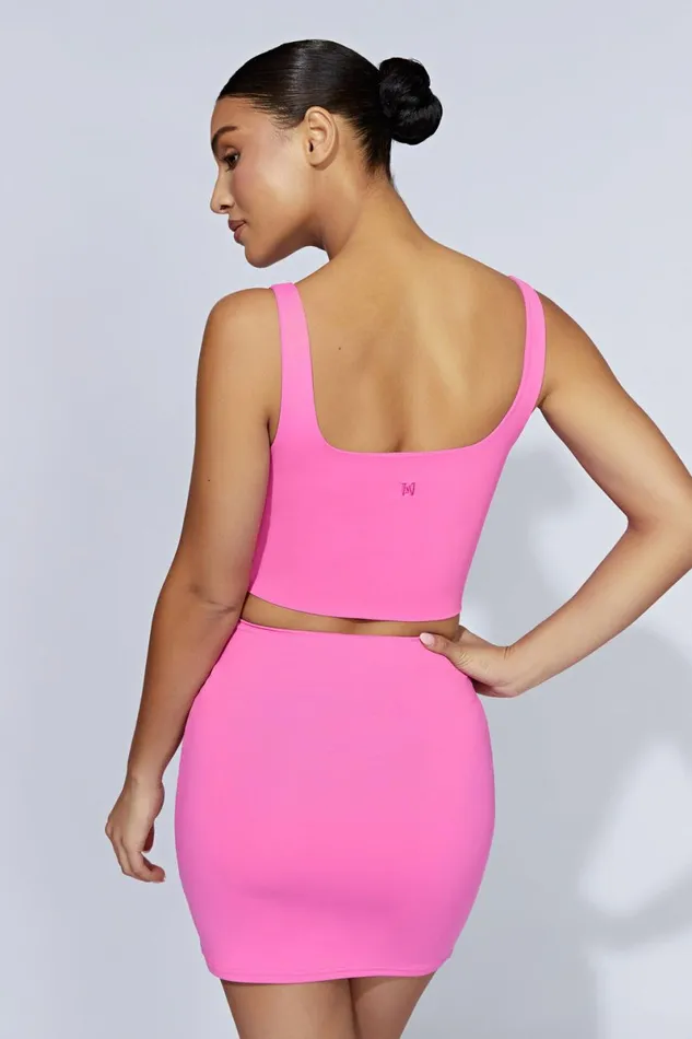 Meshki Skirts Kara Ruched Front Mini Skirt 8211 Bubblegum Pink Bubblegumpink 8211 Women Meshki Skirts Kara Ruched Front Mini Skirt 8211 Bubblegum Pink Bubblegumpink 8211 Women