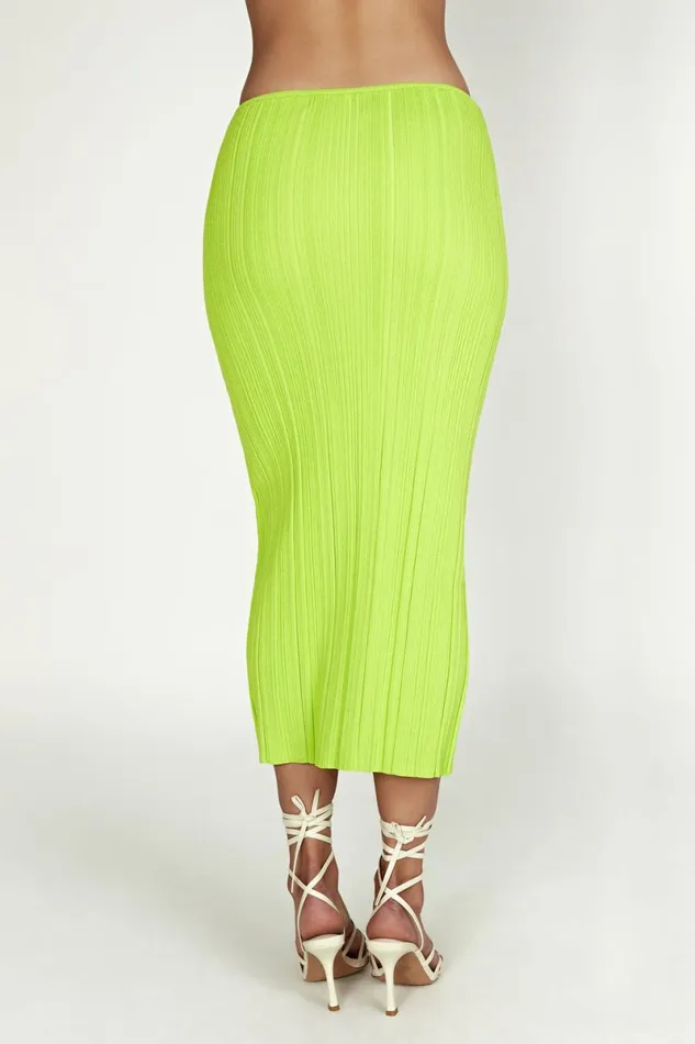 Meshki Skirts Kennedy Low Rise Knit Skirt 8211 Fresh Green Freshgreen 8211 Women Meshki Skirts Kennedy Low Rise Knit Skirt 8211 Fresh Green Freshgreen 8211 Women