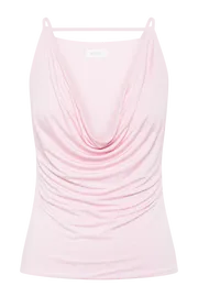 Meshki Sleeveless Tops Deanna Slinky Longline Top 8211 Candy Pink Candypink 8211 Women