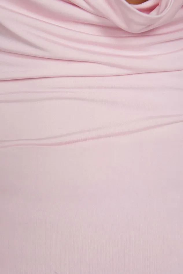 Meshki Sleeveless Tops Deanna Slinky Longline Top 8211 Candy Pink Candypink 8211 Women