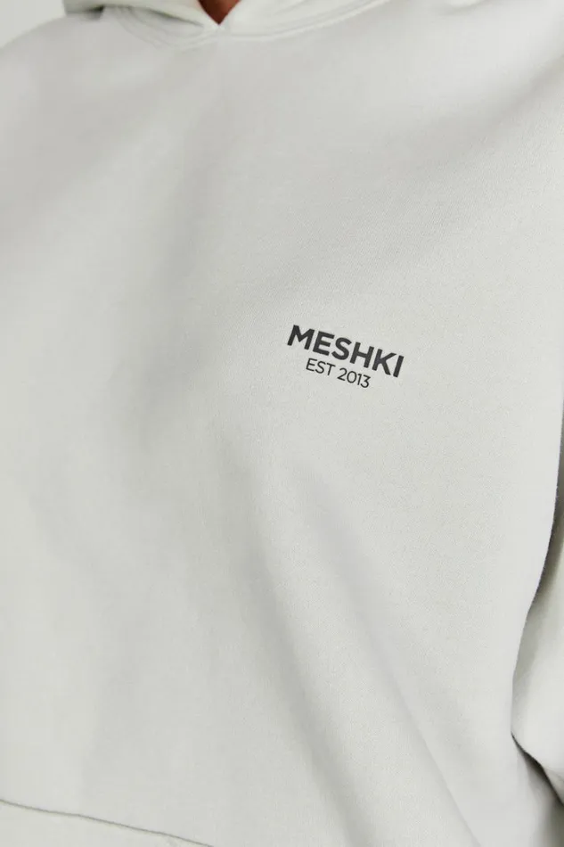 Meshki Sweaters and Hoodies Bernie Oversized Unisex Hoodie 8211 Smoke Grey Smokegrey 8211 Women
