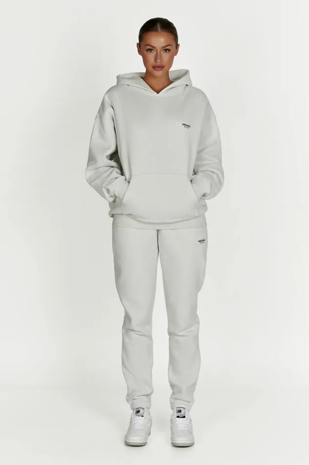Meshki Sweaters and Hoodies Bernie Oversized Unisex Hoodie 8211 Smoke Grey Smokegrey 8211 Women