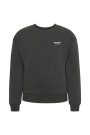 Meshki Sweaters and Hoodies Phoenix Oversized Unisex Crewneck Jumper 8211 Dusk Black Duskblack 8211 Women