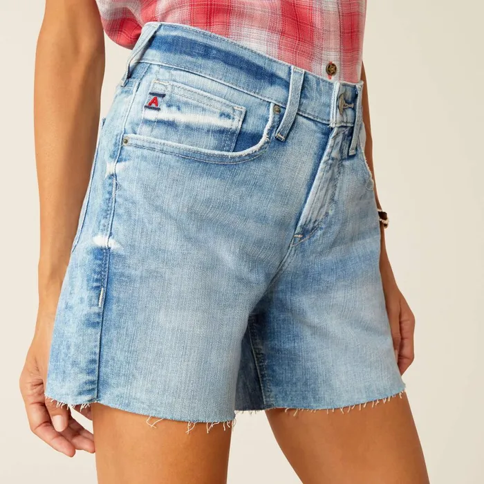 Mid Rise Nia 5034 Short Idaho Women Ariat Denim Mid Rise Nia 5034 Short Idaho Women Ariat Denim
