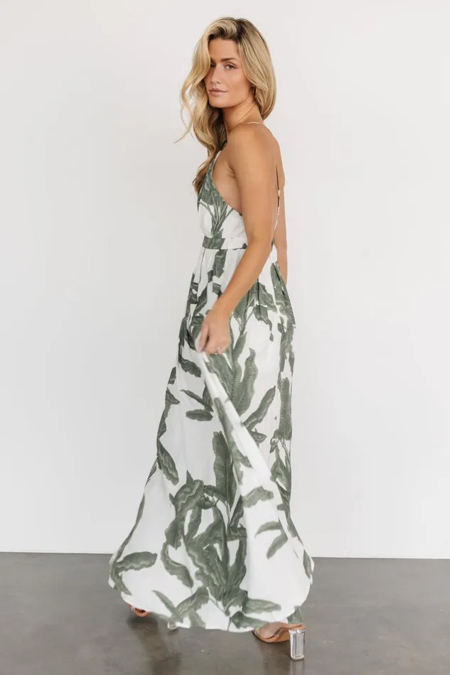 Miramar Maxi Dress Green Print Women Baltic Born Maxi Dresses Miramar Maxi Dress Green Print Women Baltic Born Maxi Dresses