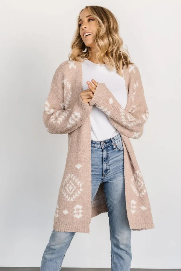 Missoula Oversized Cardigan Sand Off White Women Baltic Born Cardigans