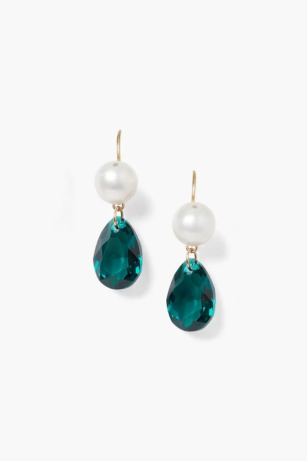 Monte Carlo Drop Earrings Emerald Women Chan Luu Earrings