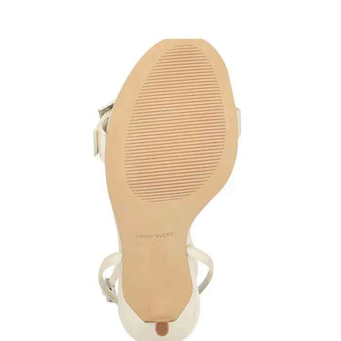 Moras Dress Sandals Ivory Women Nine West Heeled Moras Dress Sandals Ivory Women Nine West Heeled