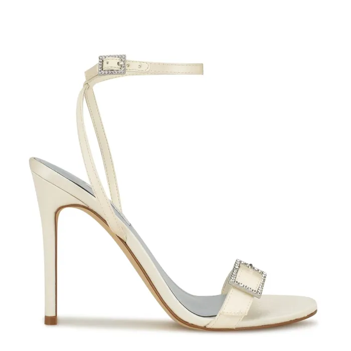 Moras Dress Sandals Ivory Women Nine West High Heels