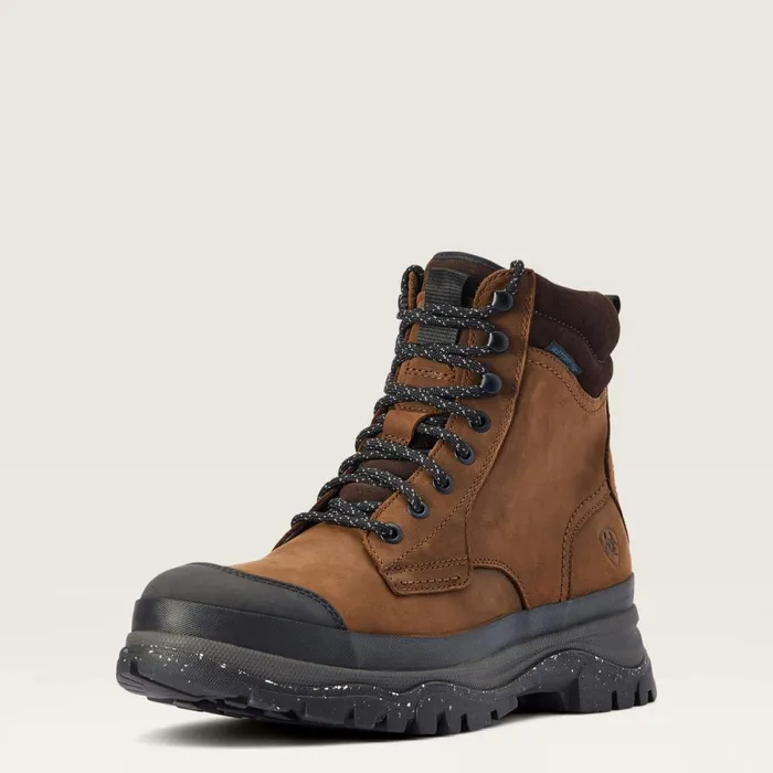Moresby Waterproof Boot Oily Distressed Brown Men Ariat Hiking Boots and Shoes