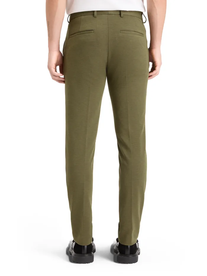 Mott 8211 Knitted Slim Fit Chino Black Melange Men Scotch and Soda Pants