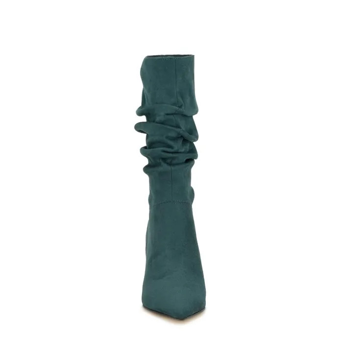 Mycki Dress Boots Dark Green Women Nine West Boots and Booties Mycki Dress Boots Dark Green Women Nine West Boots and Booties