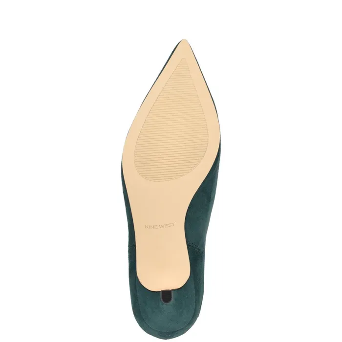 Mycki Dress Boots Dark Green Women Nine West Boots and Booties Mycki Dress Boots Dark Green Women Nine West Boots and Booties
